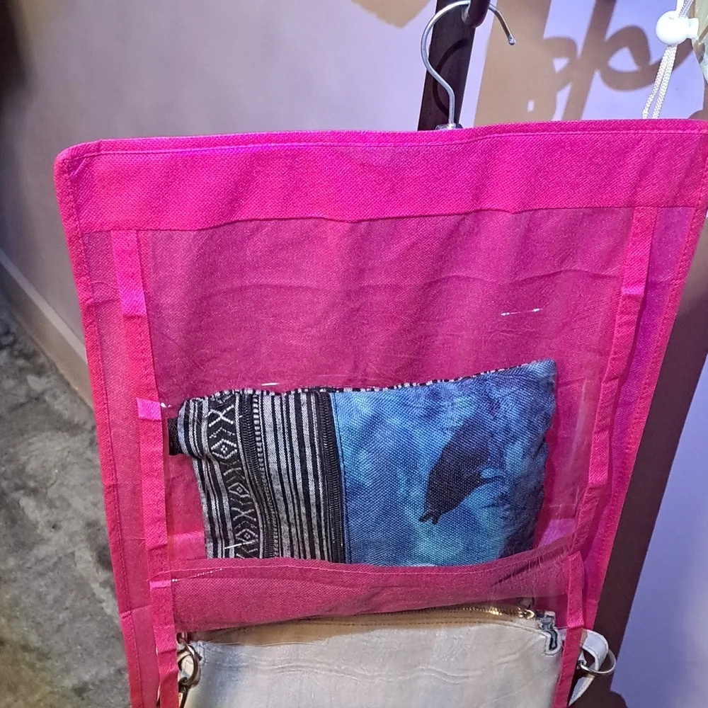 PINK HANDBAG HOLDER - Picture 3 of 3